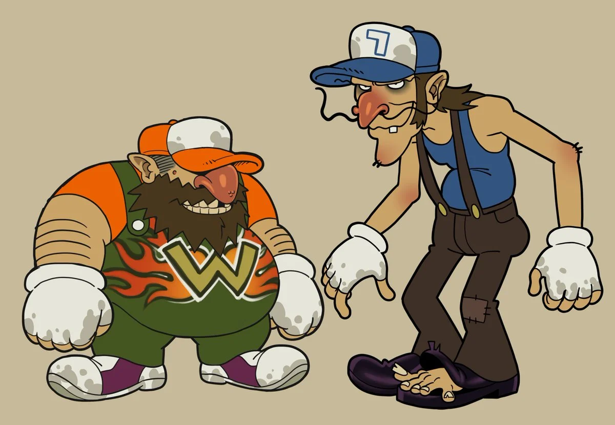 Wawario and Wawaluigi