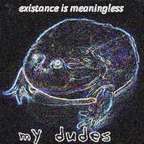 Modern aesthetic existential variant.