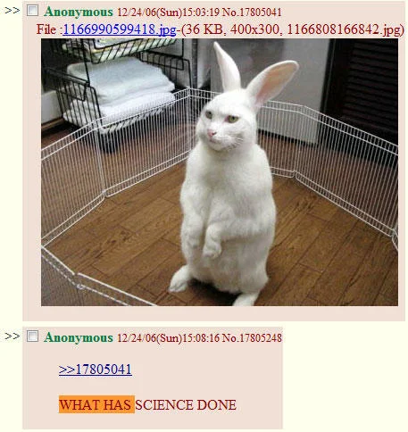 Canonical genetically engineered creation.