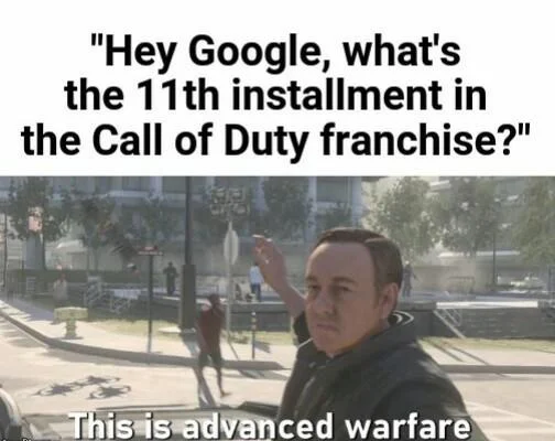 What Youre Seeing Is Advanced Warfare