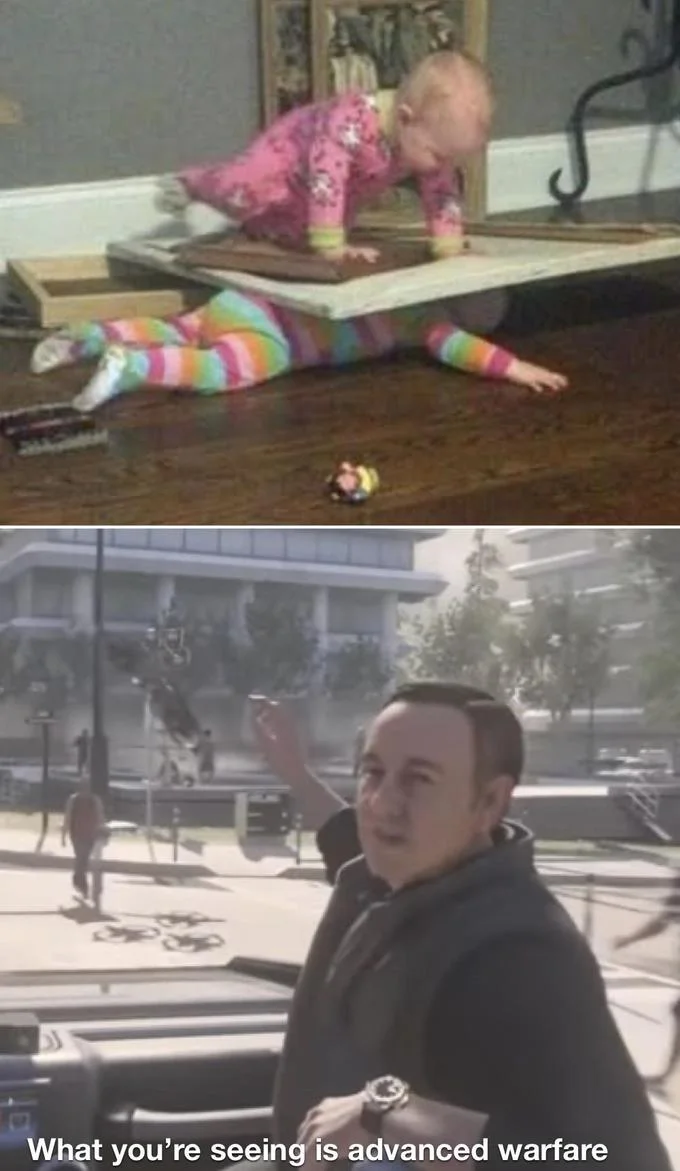Unusual body position as advanced tactical skill.