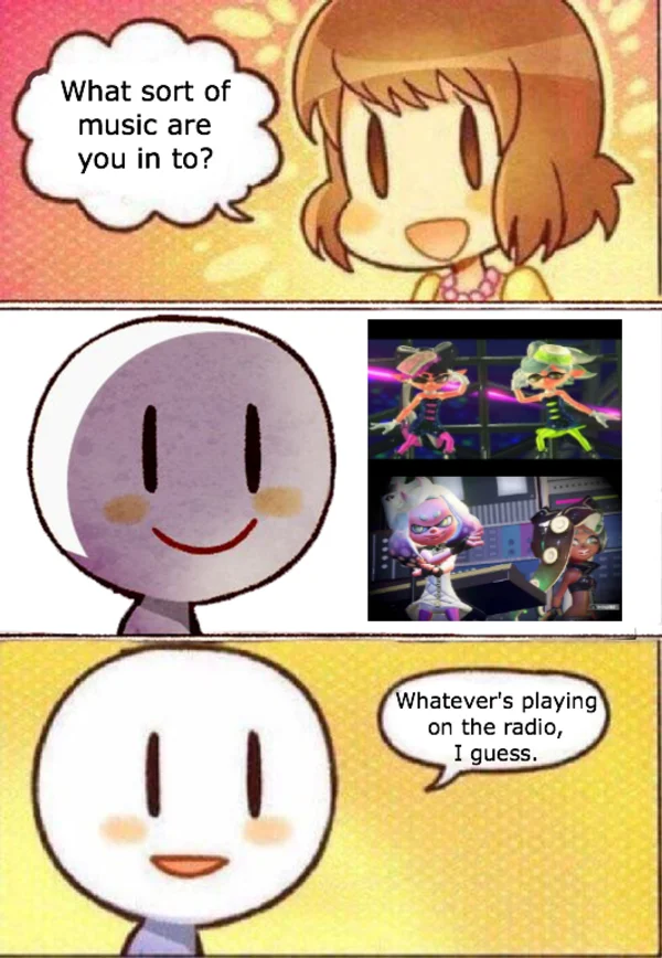 Music preferences variation of the meme.