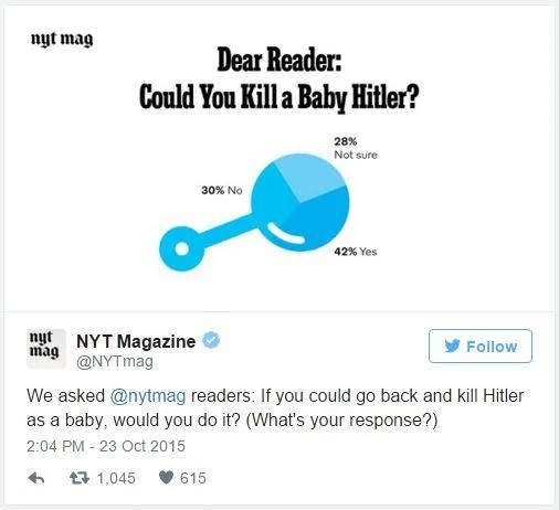 The viral New York Times Magazine poll.