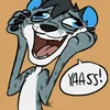 Pure enthusiastic affirmation expression.