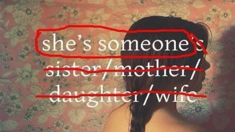 Critique of reducing women to family roles.