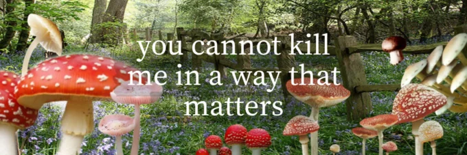 You Cannot Kill Me In A Way That Matters