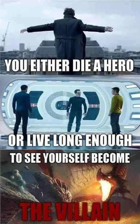 Star Trek Into Darkness villain parody.