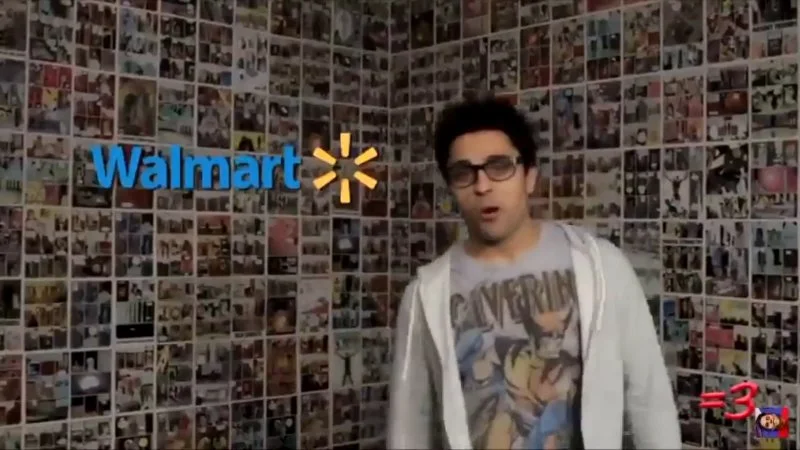 Ray William Johnson's viral Walmart question.