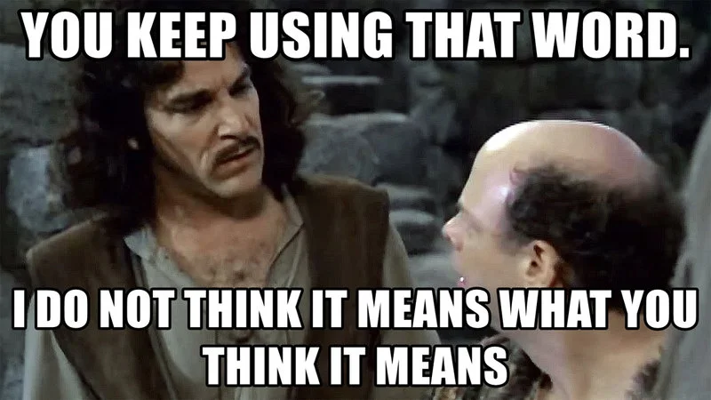 The iconic Princess Bride scene.