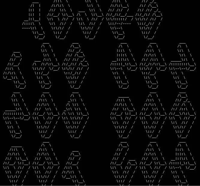 ASCII art representation of YTMND.