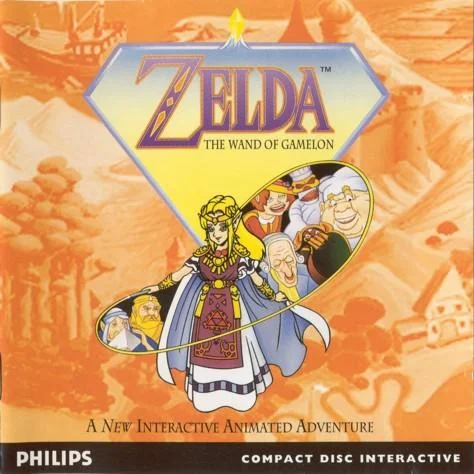 Official CD-i Zelda game box art.