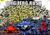 Comic book enemy swarm variation.