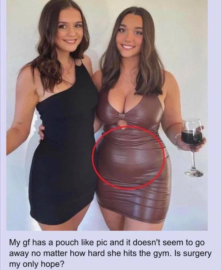 The original Instagram photo of Zoe Kalotheos that was reposted to 4chan and became the basis for the pouch meme.
