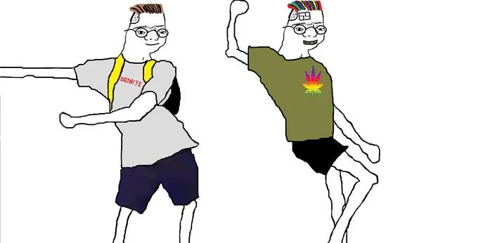 Comparative Zoomer stereotype scenarios.